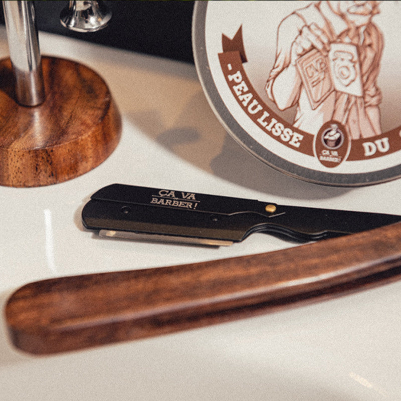 a-va-barber-shavette-rasoir-de-barbier-manche-bois-40g image 2