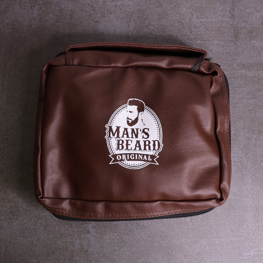 man-s-beard-trousse-voyage-simili-cuir-accessoires-barbe image 1