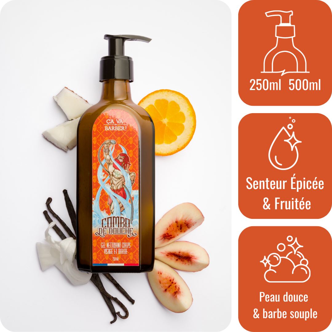 a-va-barber-la-pirate-gel-douche-barbe-250ml-vanille-pic-e image 1