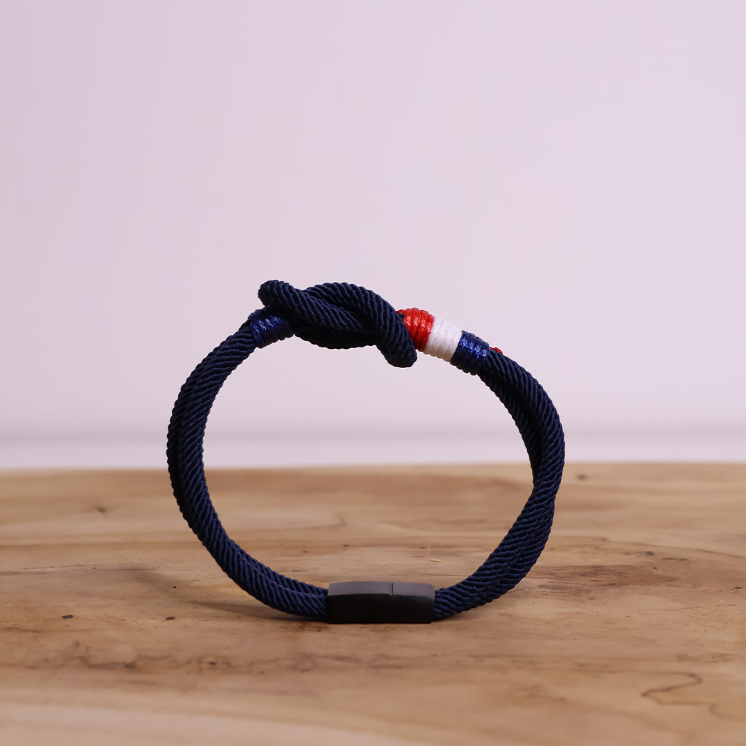 man-s-beard-bracelet-h-ritage-cordon-tricolore image 1