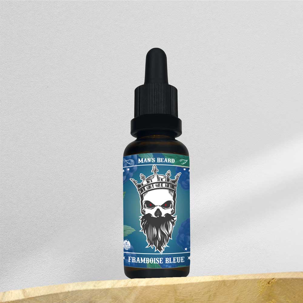 man-s-beard-framboise-bleue-huile-barbe-30ml-dition-limit-e image 1