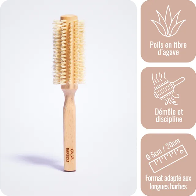 a-va-barber-sans-odeur-brosse-brushing-barbe-fibre-cactus image 1
