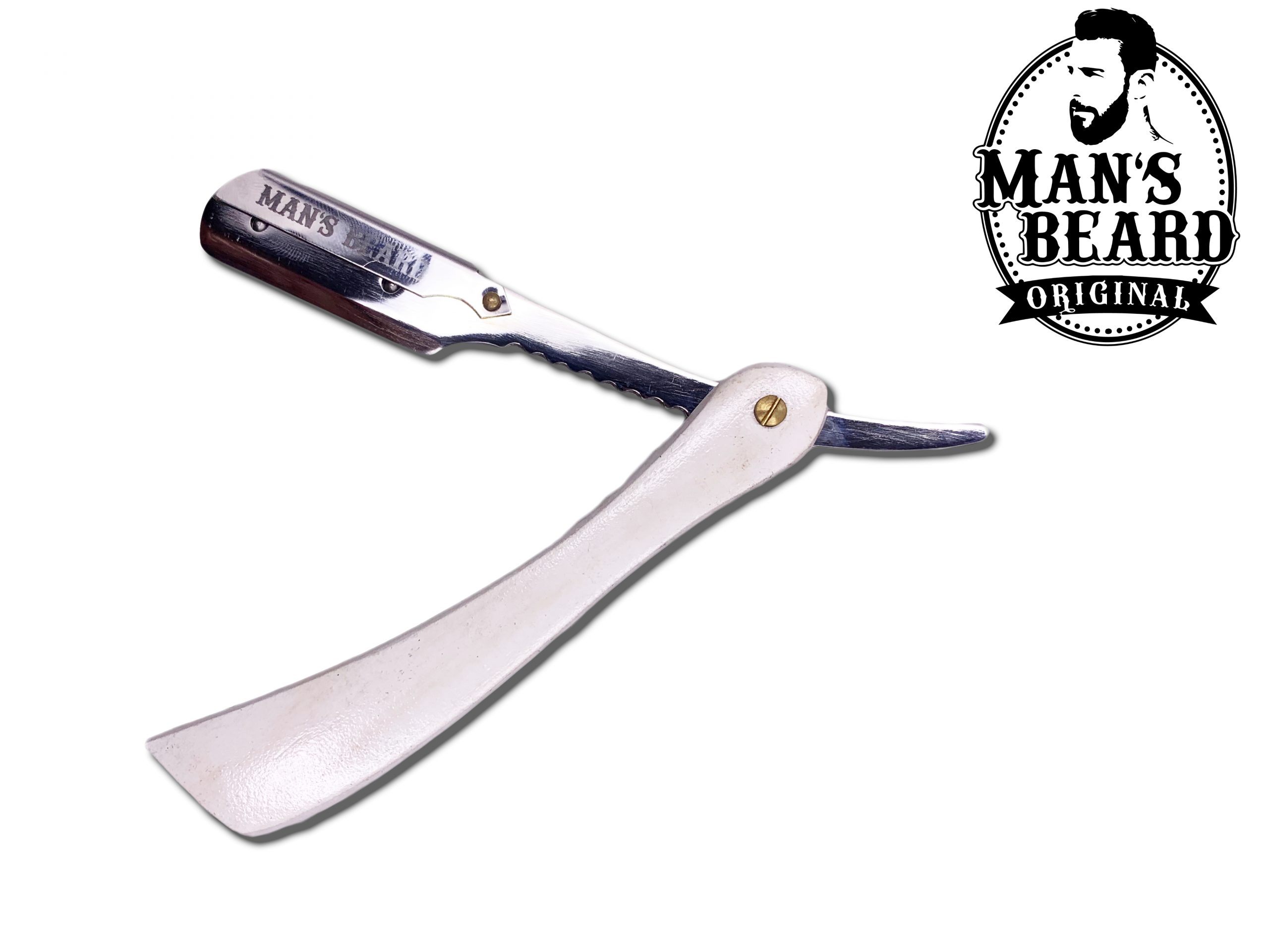 man-s-beard-coffret-shavette-blanche-rasoir-bois-blanc image 3
