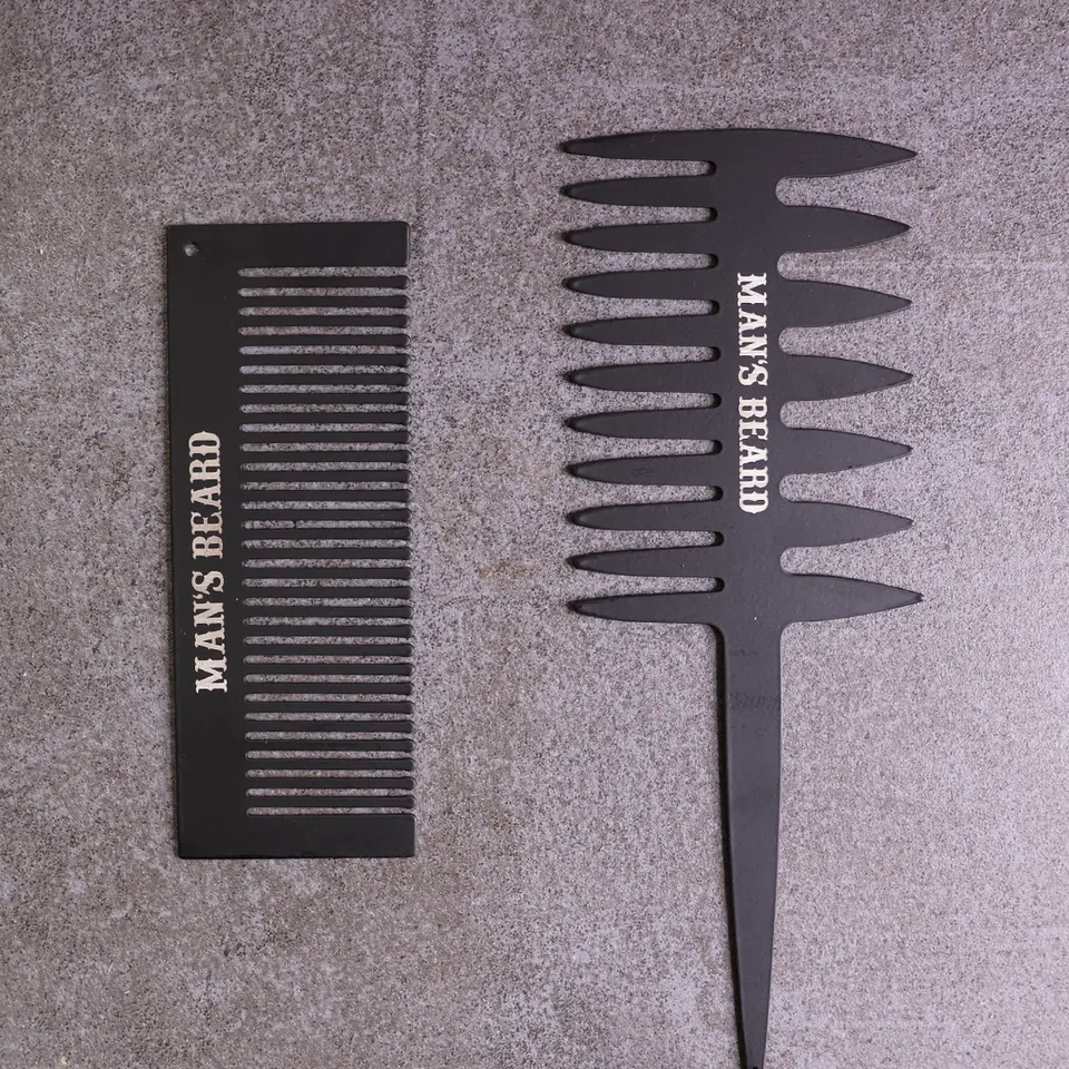 man-s-beard-duo-peignes-coiffure-c-ramique-barbe-cheveux image 1