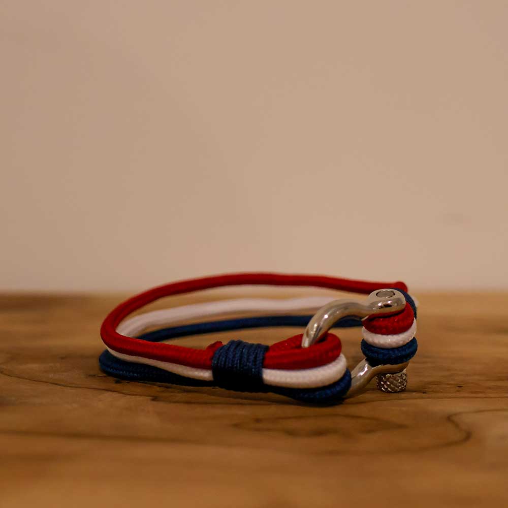 man-s-beard-bracelet-french-touch-gris-19-cm image 2