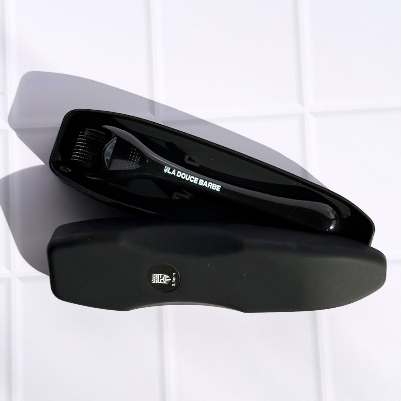 la-douce-barbe-dermaroller-barbe-rouleau-pousse-0-5-mm image 2