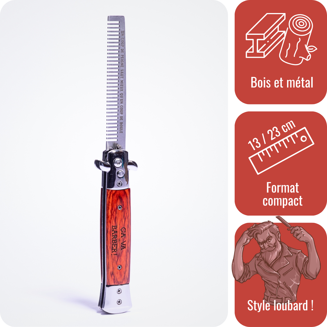 a-va-barber-r-guli-re-peigne-cran-d-arr-t-cheveux-bois image 1