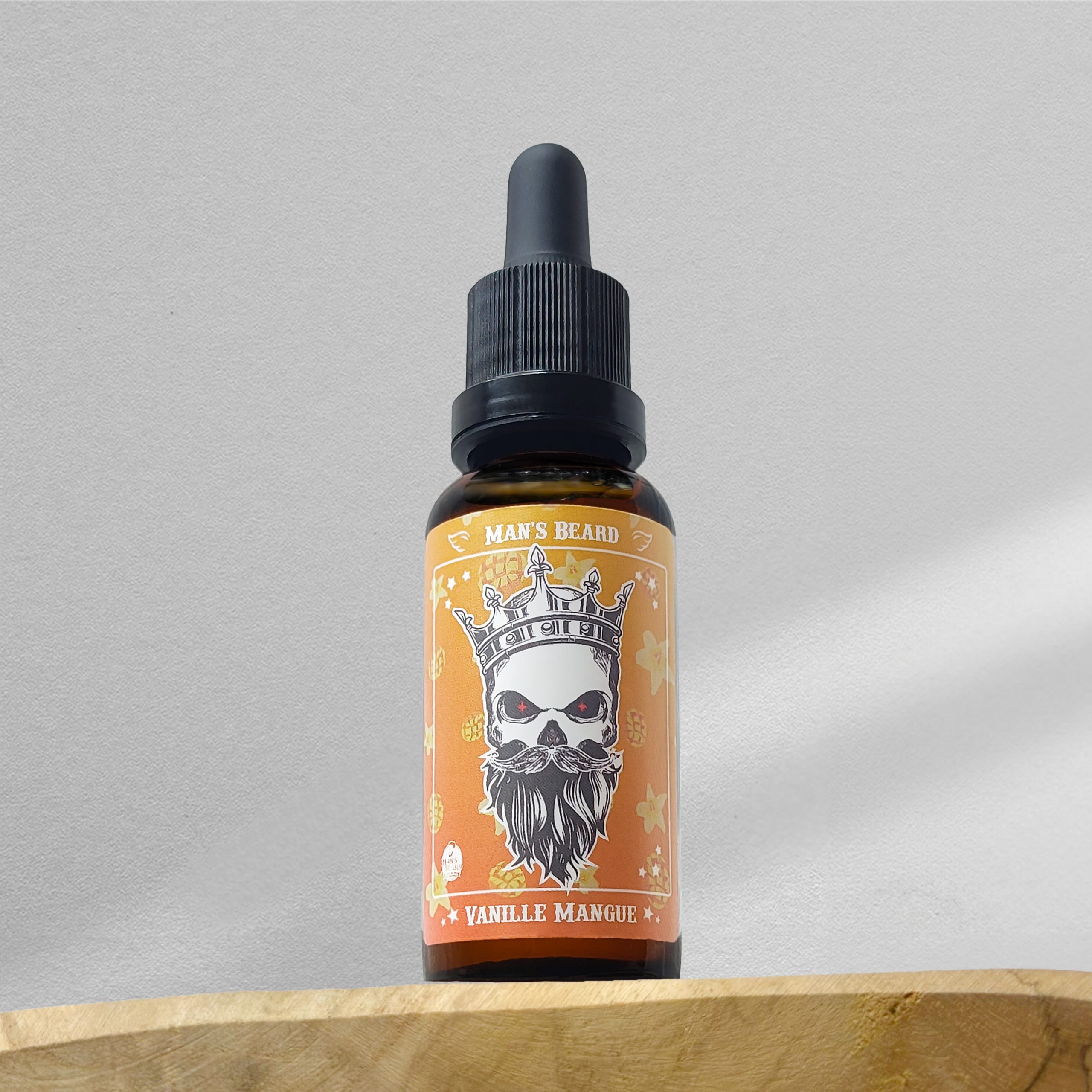 man-s-beard-huile-barbe-vanille-mangue-30ml-nourrit image 1