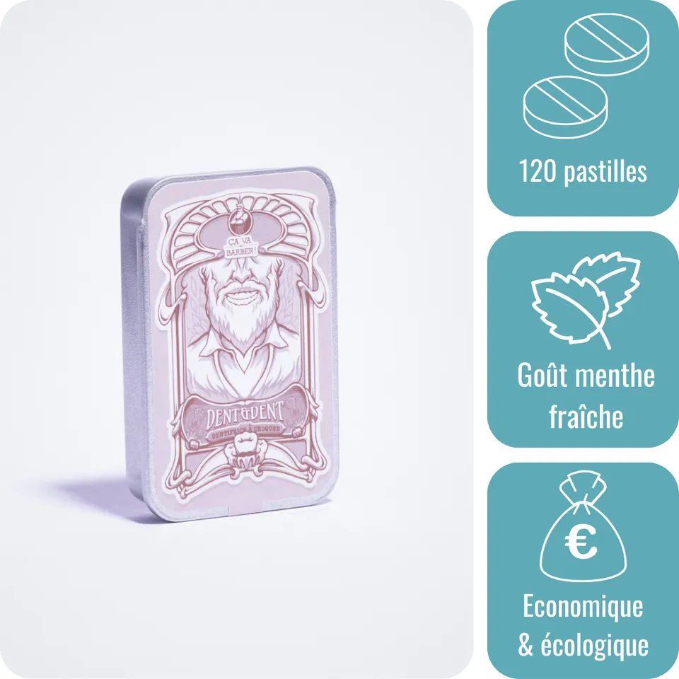 a-va-barber-dent-dent-dentifrice-solide-120-pastilles-fra-cheur image 1