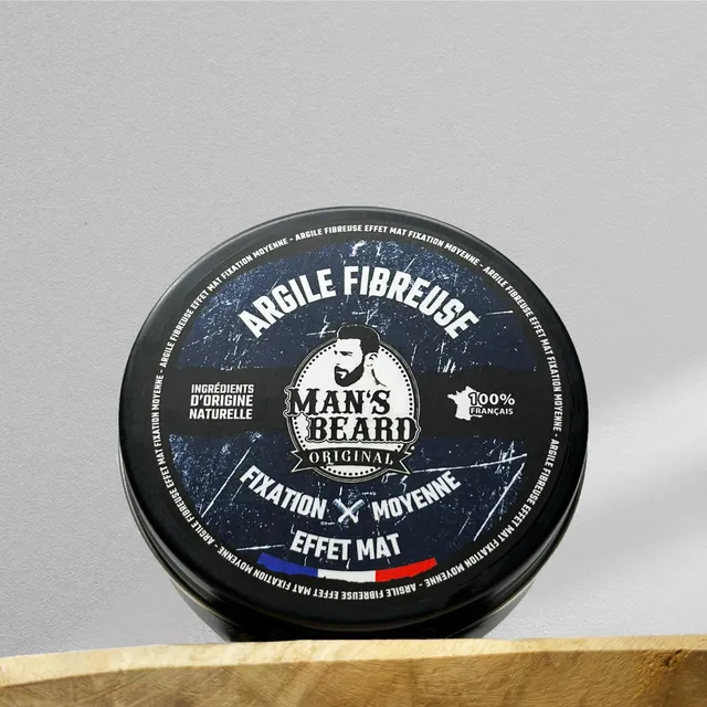 man-s-beard-argile-coiffante-fibreuse-fixation-moyenne-90-ml image 1
