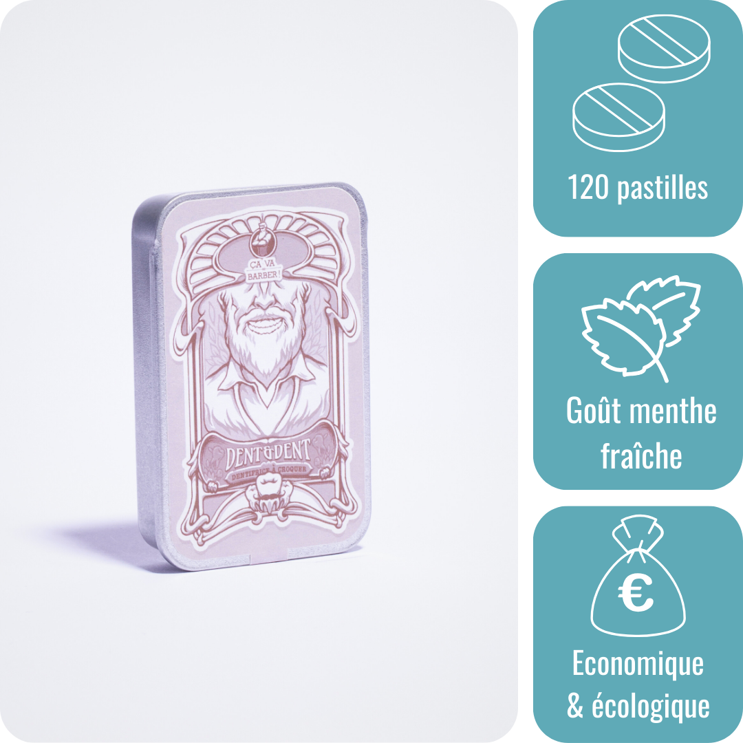 a-va-barber-dent-dent-dentifrice-solide-120-pastilles-fra-cheur image 1