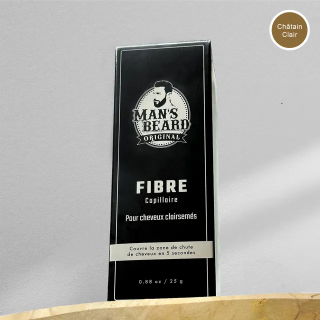 man-s-beard-fibre-capillaire-poudre-ch-tain-clair-25g image 1