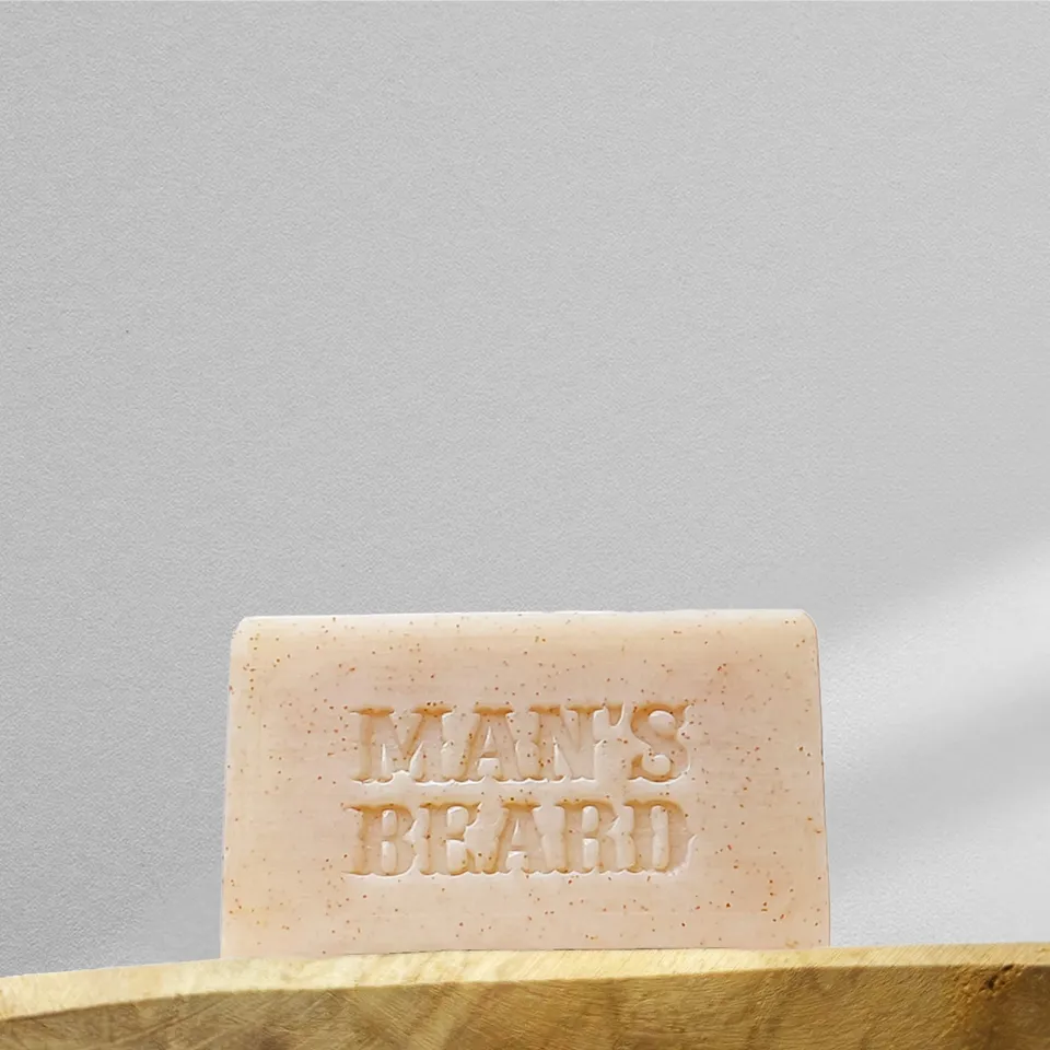 man-s-beard-savon-exfoliant-lait-ch-vre-alpine-100g image 1