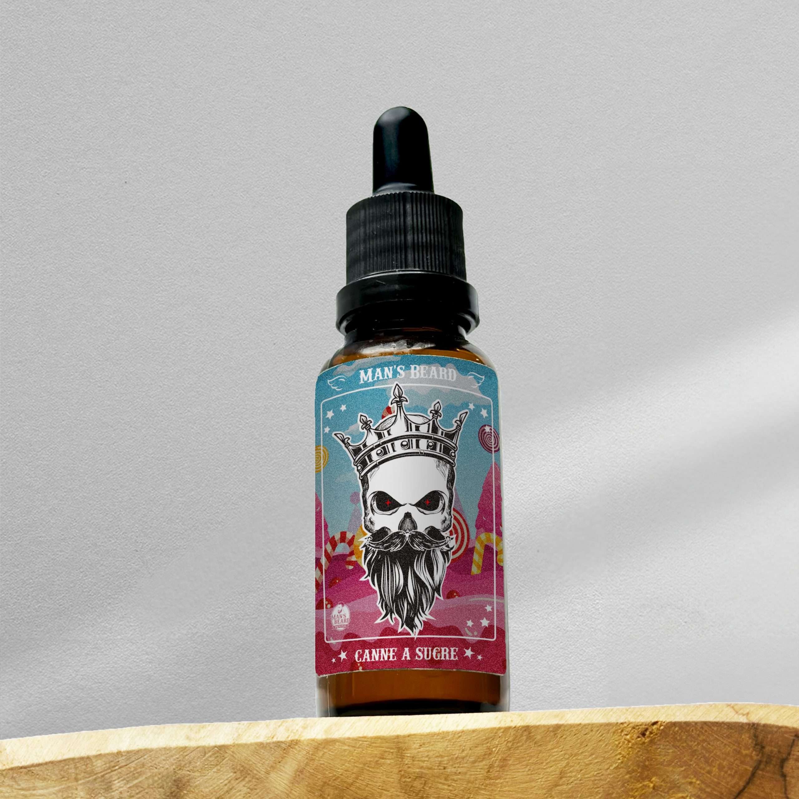 man-s-beard-huile-barbe-canne-sucre-30ml-gourmande image 1