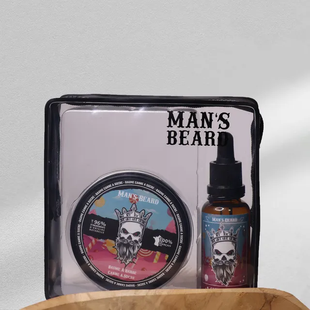 man-s-beard-trousse-duo-huile-baume-canne-sucre image 1