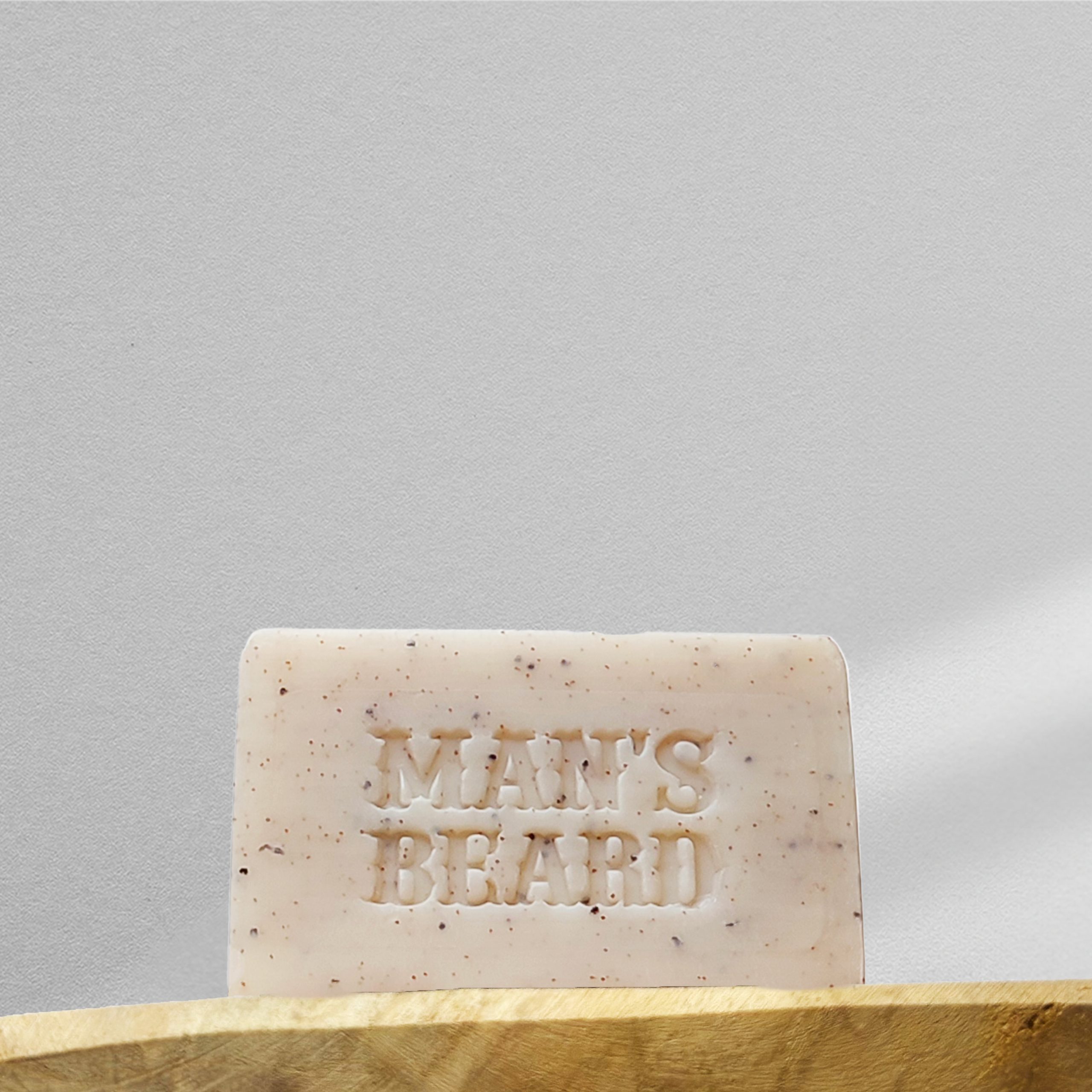 man-s-beard-savon-exfoliant-savon-barbe-coco-100g image 1