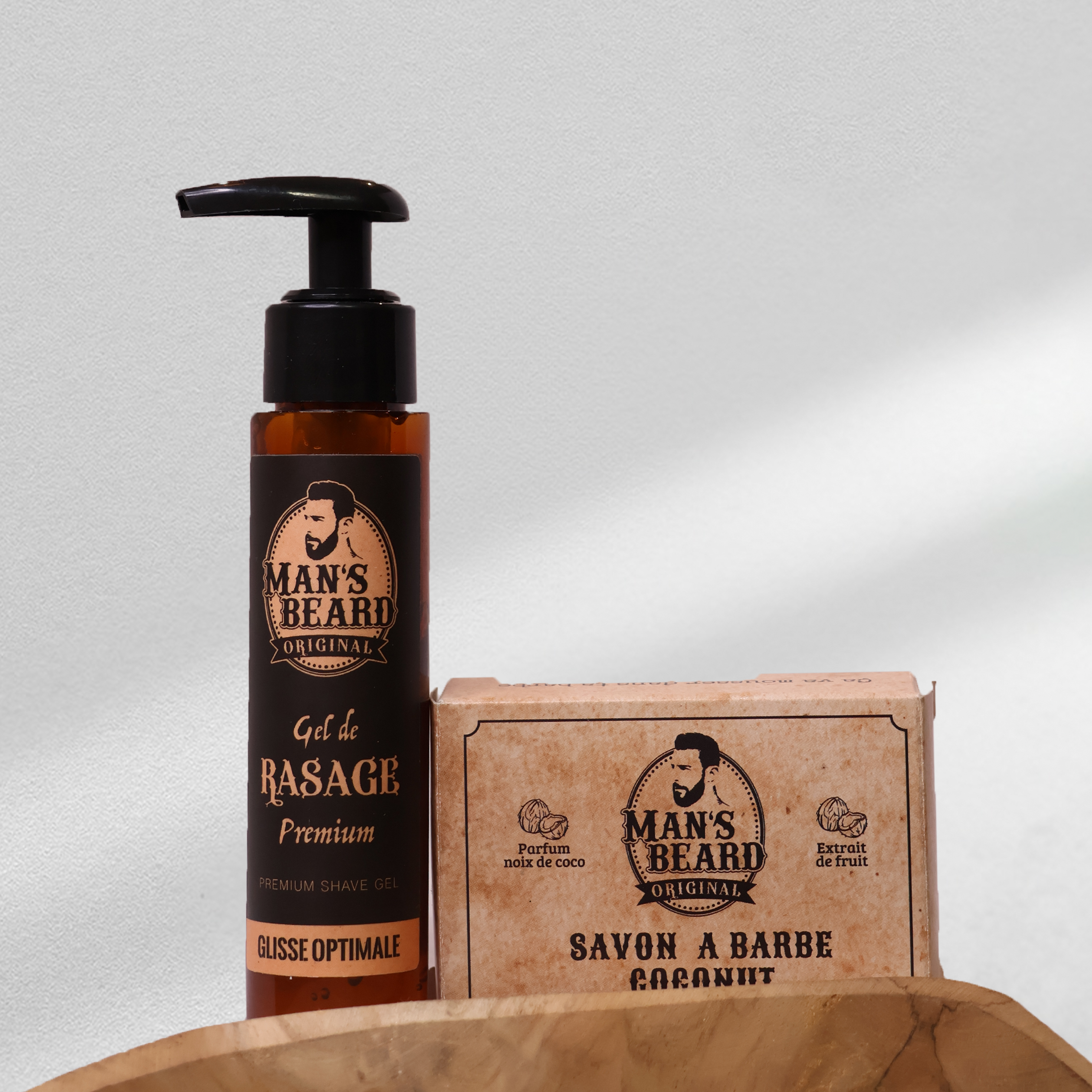 man-s-beard-duo-gel-rasage-savon-exfoliant-coconut image 1
