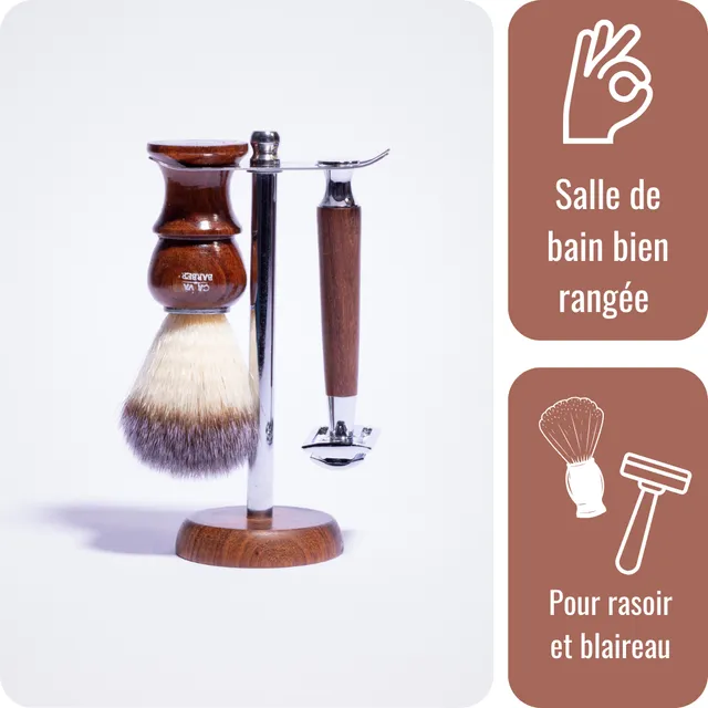 a-va-barber-sans-odeur-support-blaireau-et-rasoir-r-sine-bois image 1