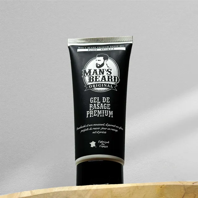 man-s-beard-gel-de-rasage-premium-tube-75ml-translucide image 1