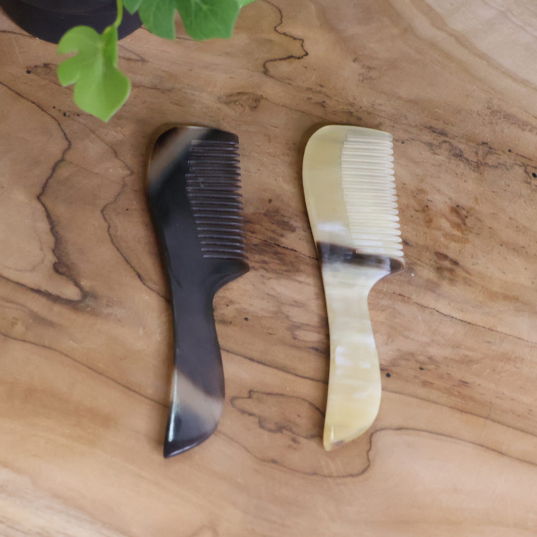 man-s-beard-peigne-barbe-corne-z-bu-avec-manche image 2