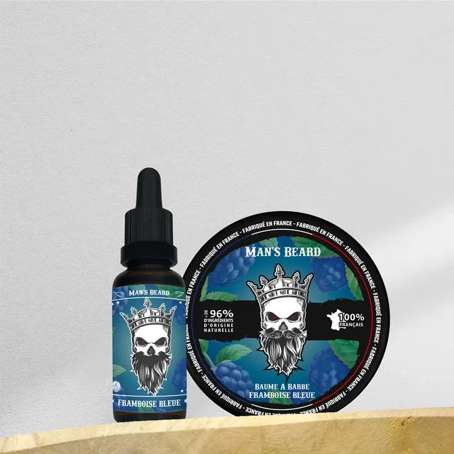 man-s-beard-duo-parfum-framboise-bleue-huile-et-baume-barbe image 1