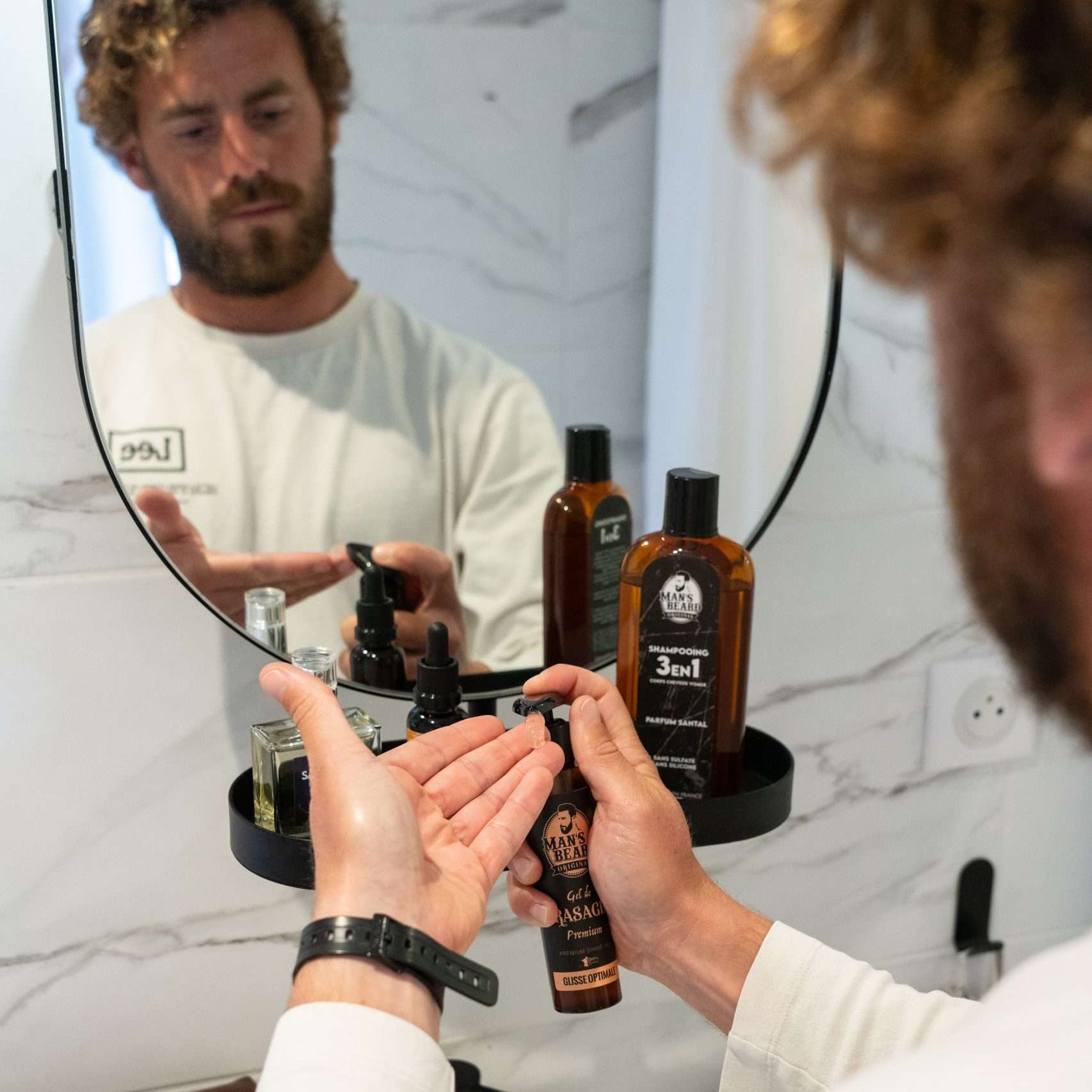 man-s-beard-gel-de-rasage-premium-gel-75ml-translucide image 2