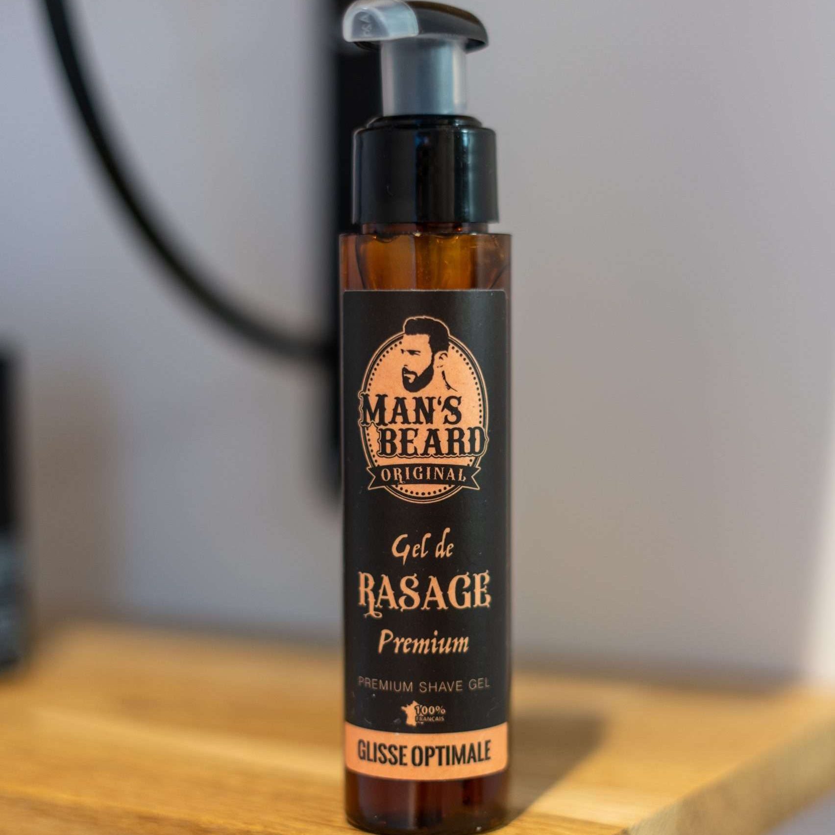 man-s-beard-duo-gel-de-rasage-premium-savon-exfoliant-visage image 2