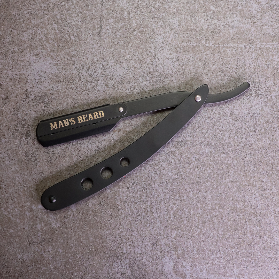 man-s-beard-black-hole-shavette-noire-5-lames image 1