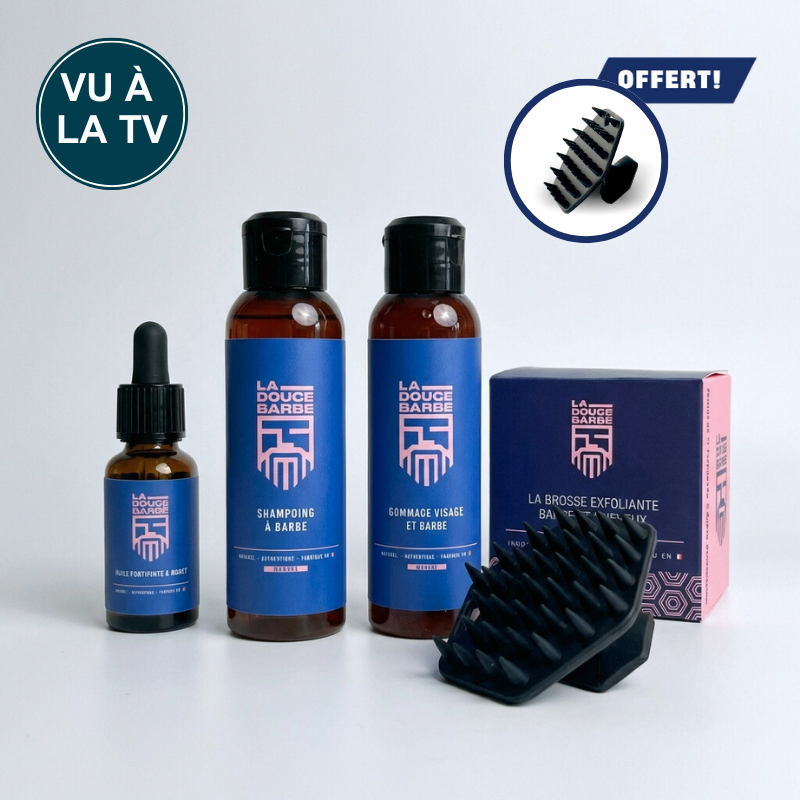 la-douce-barbe-pack-anti-imperfections-soin-barbe-visage image 1