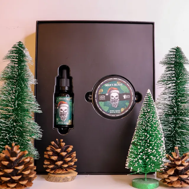man-s-beard-coffret-barbe-menthe-bois-e-huile-baume image 1