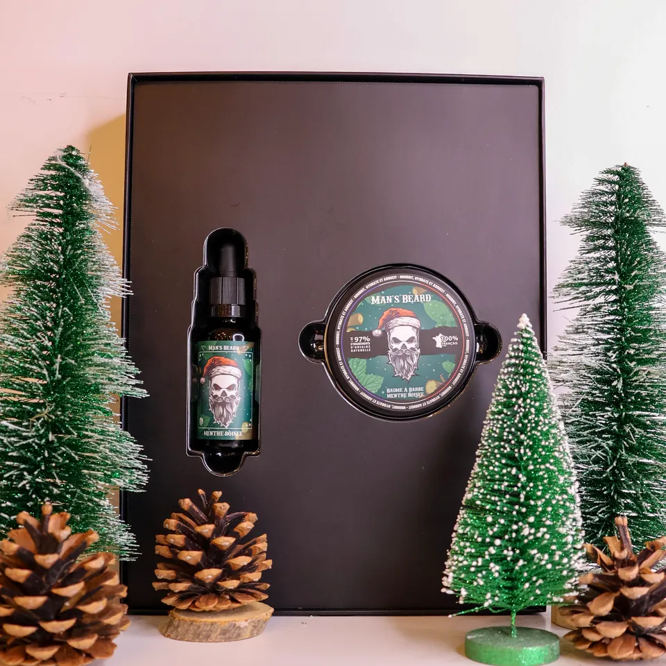 man-s-beard-coffret-barbe-menthe-bois-e-huile-baume image 1