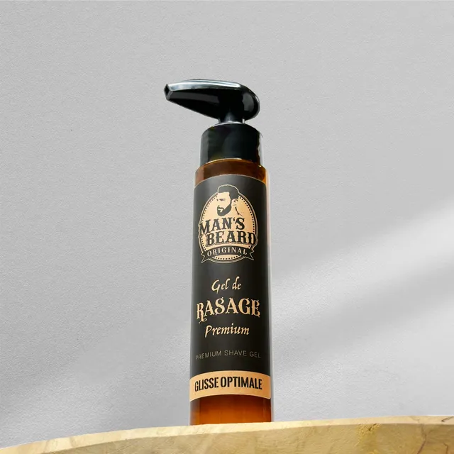 man-s-beard-gel-de-rasage-premium-gel-75ml-translucide image 1