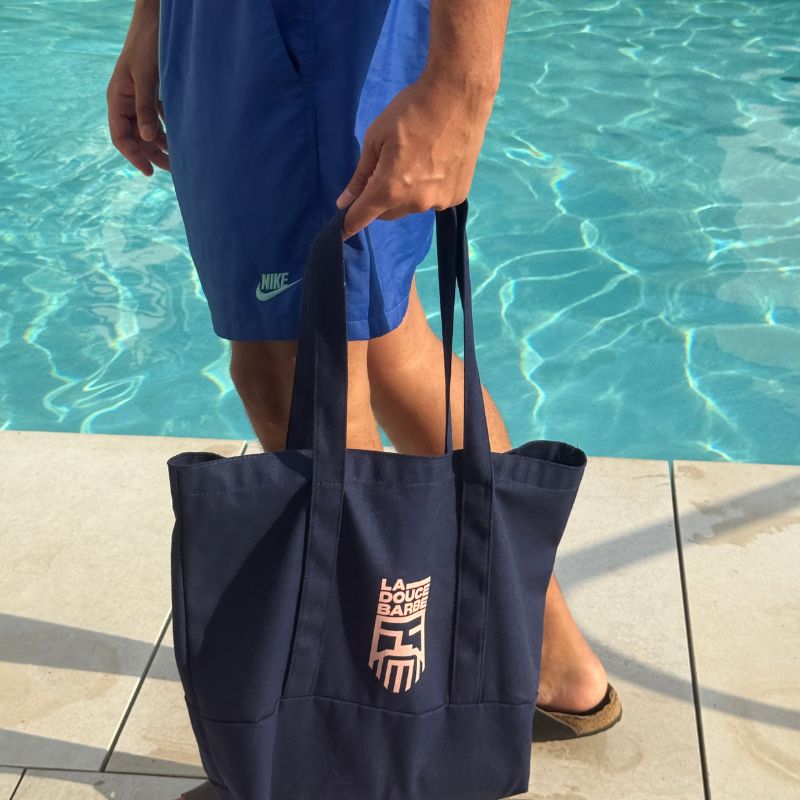 la-douce-barbe-accessoires-barbe-sac-coton-bleu-marine image 3
