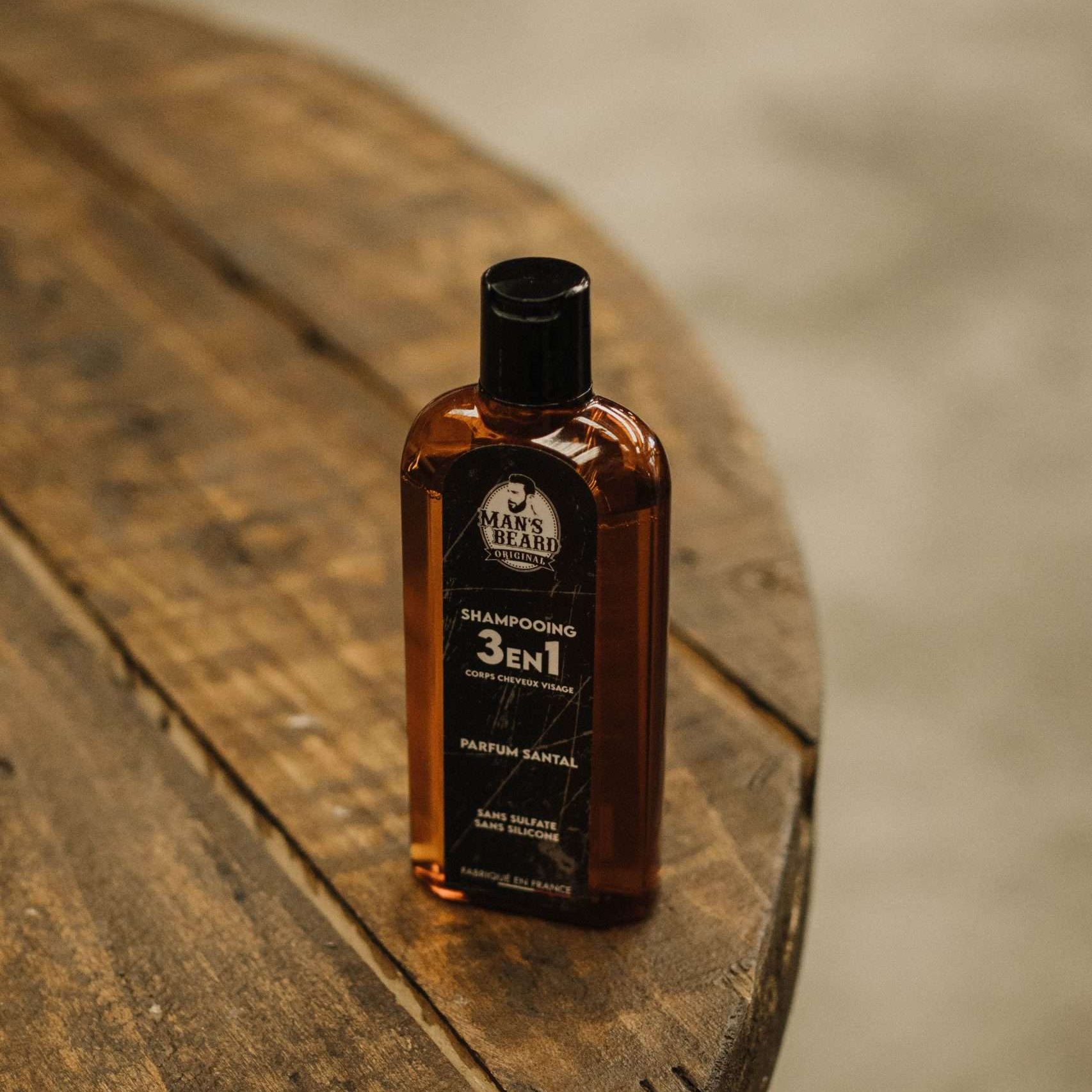 man-s-beard-shampooing-liquide-3-en-1-santal-250ml-hydratant image 3