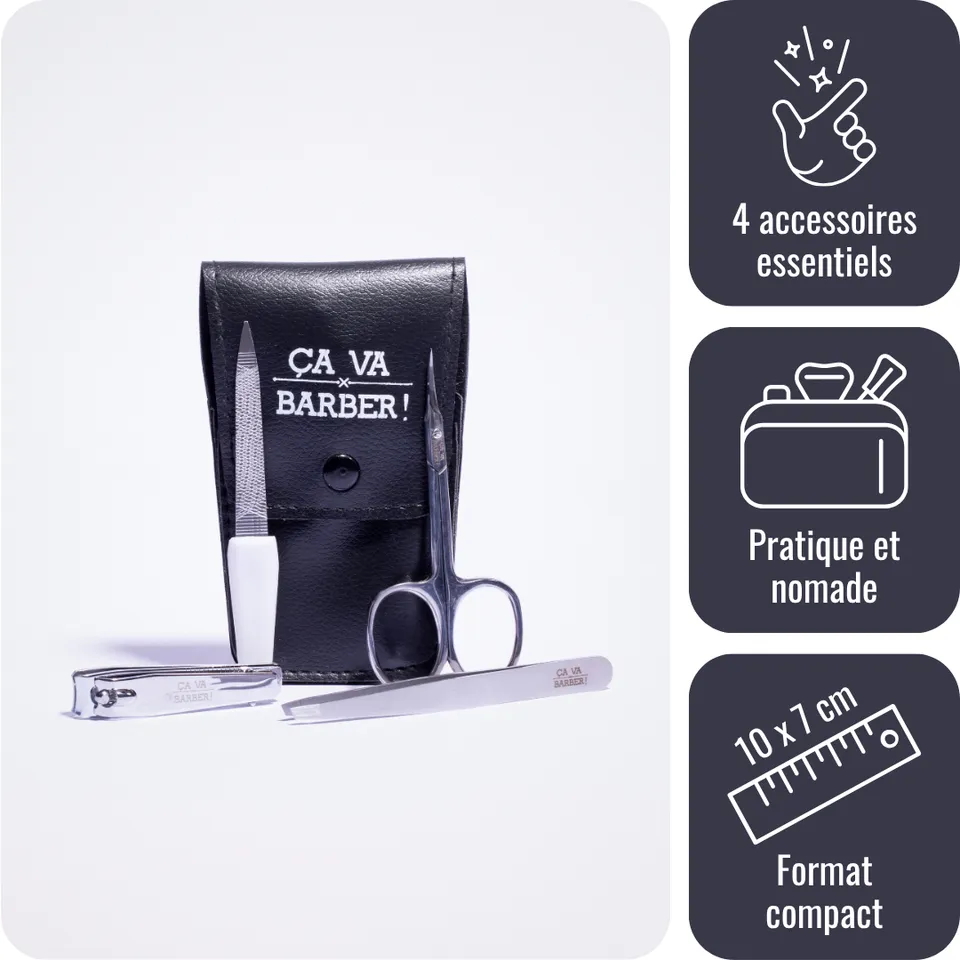 a-va-barber-kit-manucure-homme-pochette-4-pi-ces-mains image 1