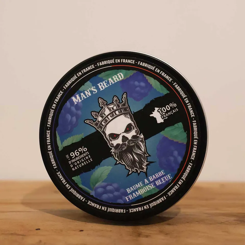 man-s-beard-baume-barbe-framboise-bleue-90ml-hydratant image 1