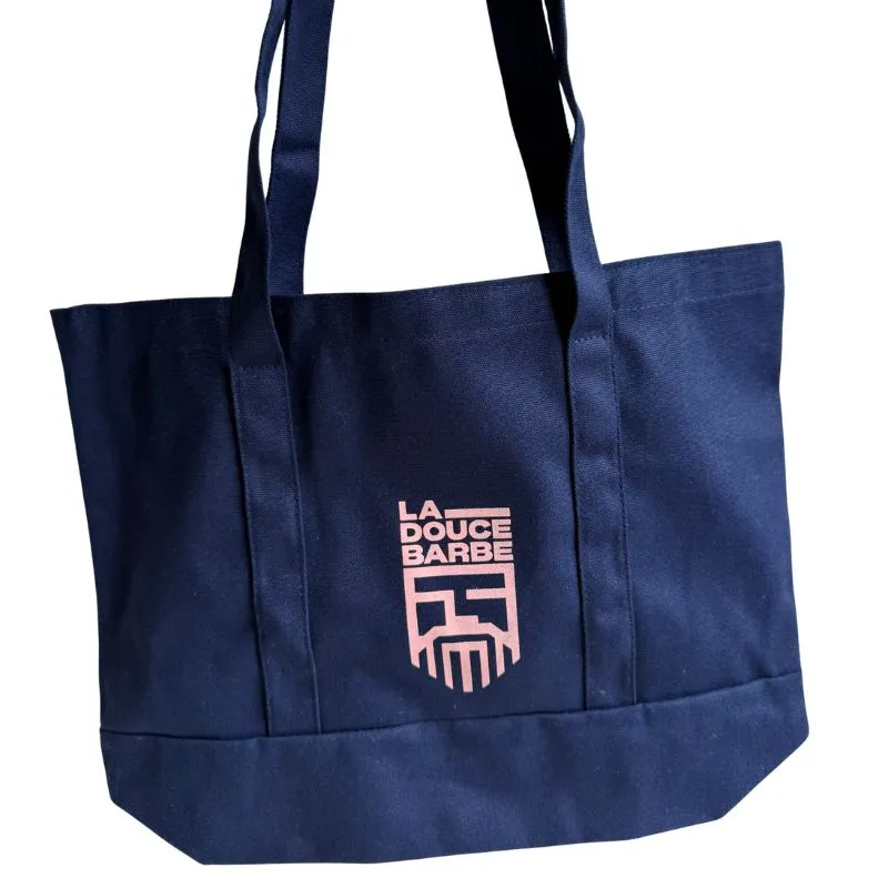 la-douce-barbe-accessoires-barbe-sac-coton-bleu-marine image 1