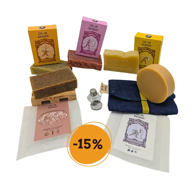 a-va-barber-pack-savons-accessoires-3-savons-solides-barbe image 1