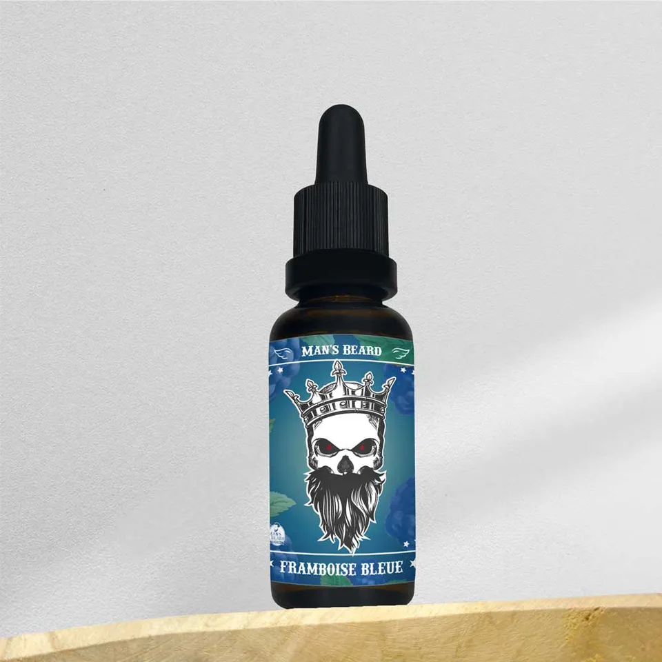 man-s-beard-framboise-bleue-huile-barbe-30ml-dition-limit-e image 1