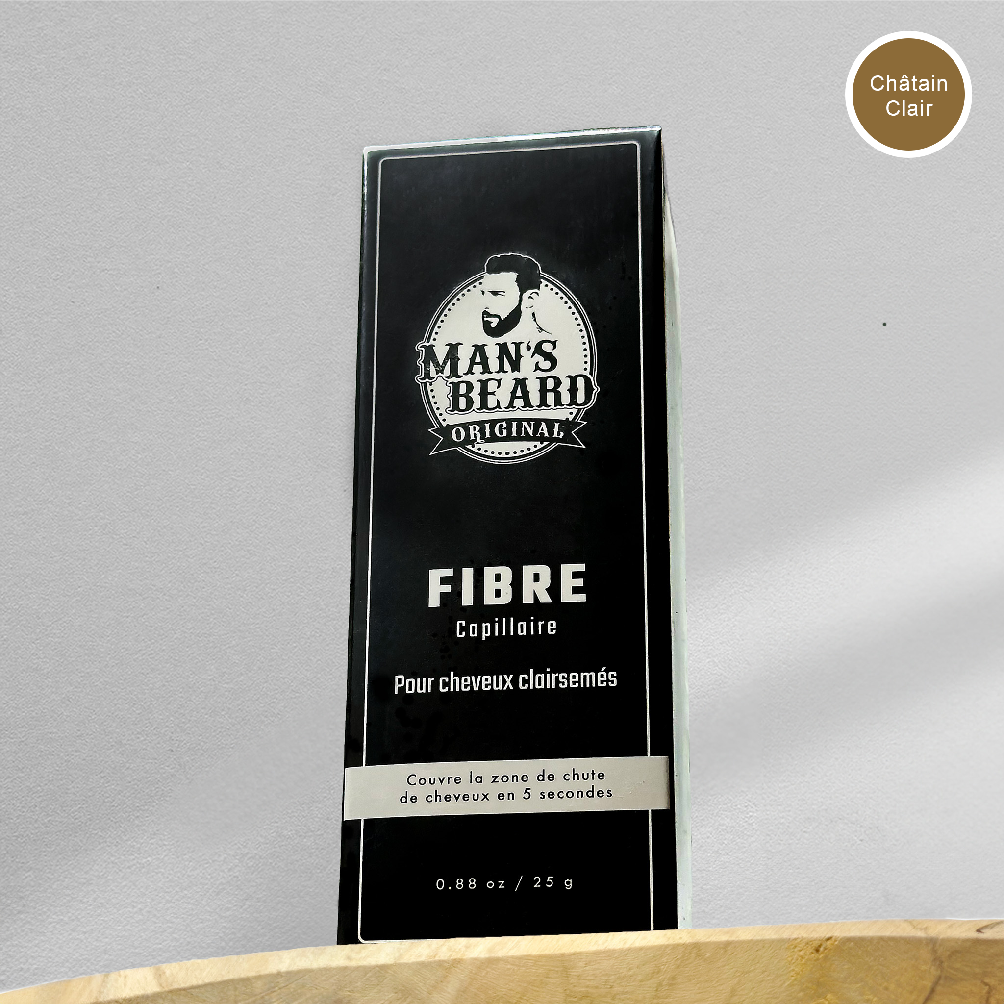 man-s-beard-fibre-capillaire-poudre-ch-tain-clair-25g image 1