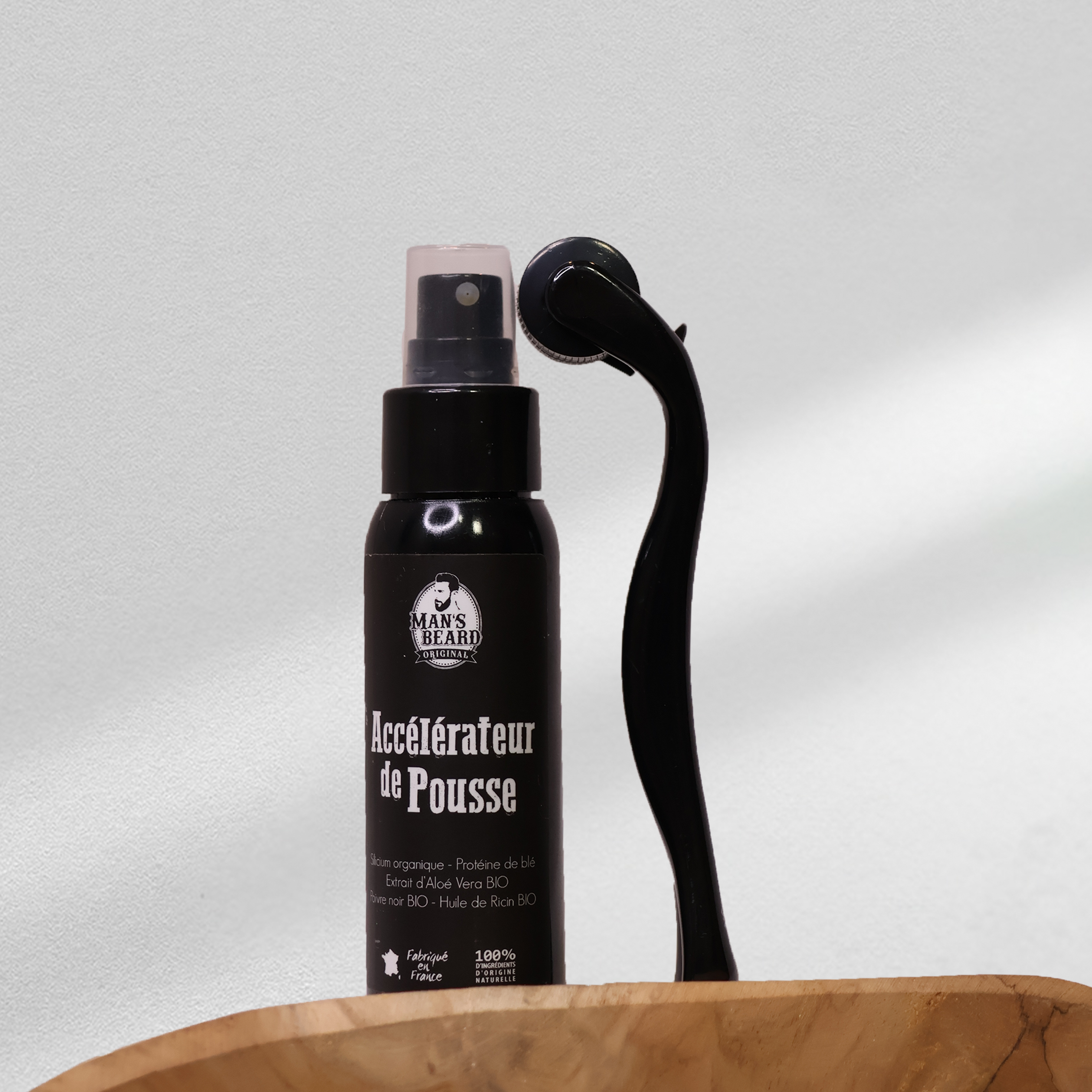man-s-beard-kit-pousse-coffret-barbe-acc-l-rateur-roller image 1