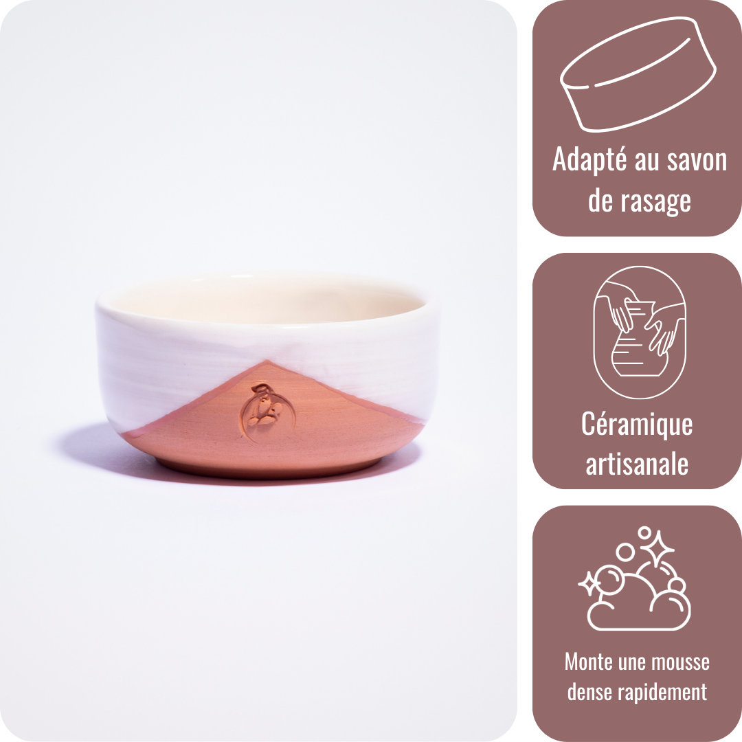 a-va-barber-bol-raser-c-ramique-mousse-blaireau-main image 1