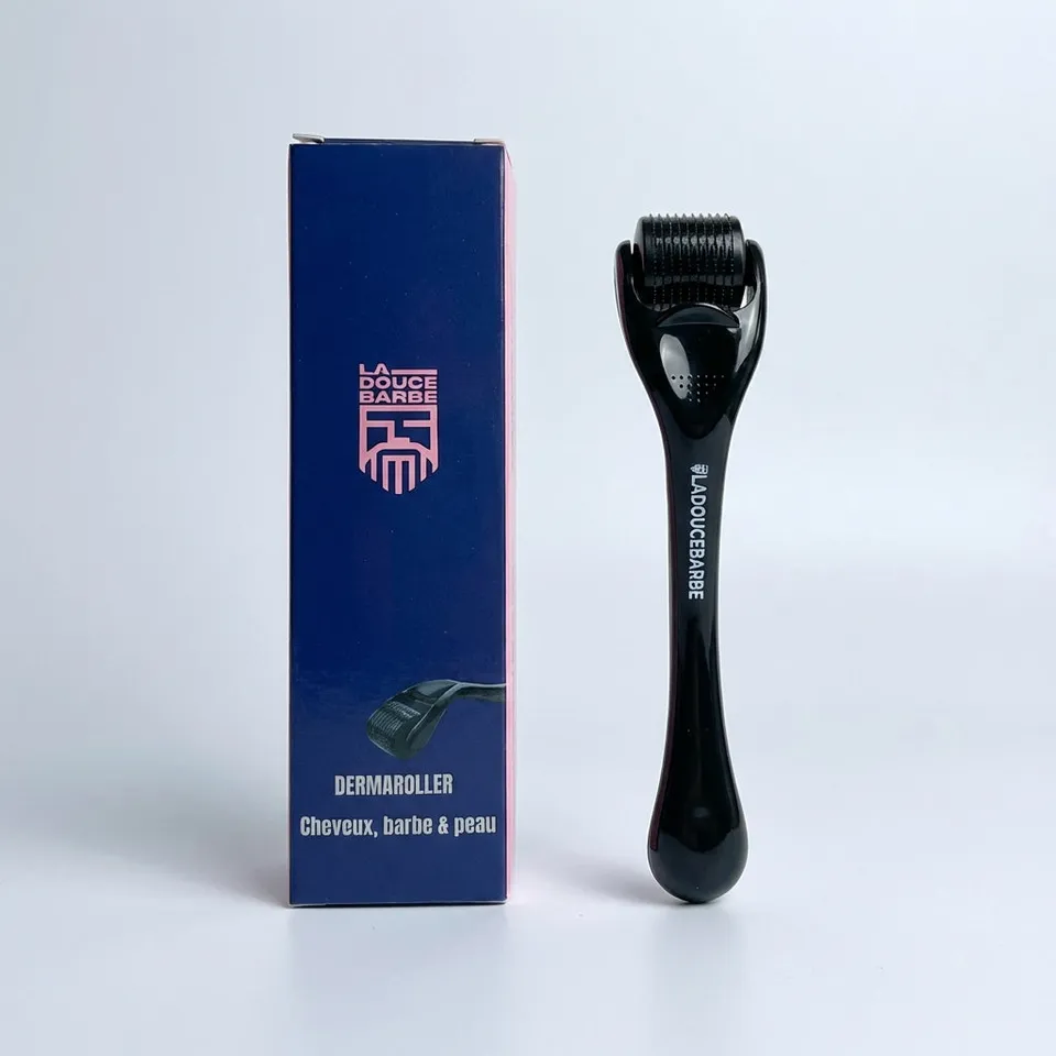 la-douce-barbe-dermaroller-barbe-rouleau-pousse-0-5-mm image 1