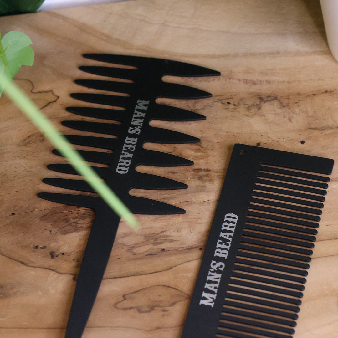 man-s-beard-duo-peignes-coiffure-c-ramique-barbe-cheveux image 2