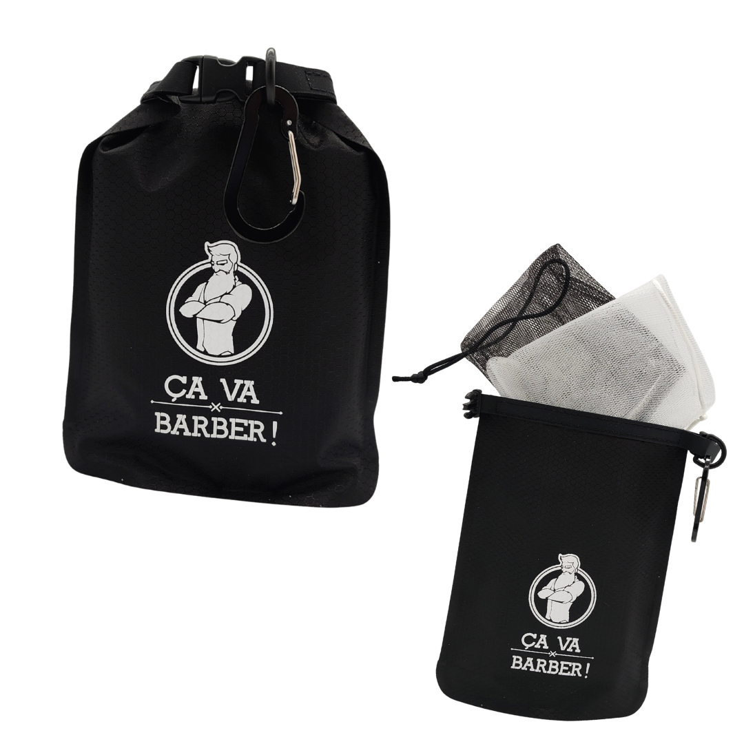 a-va-barber-r-guli-re-pochette-savon-nylon-noir image 2
