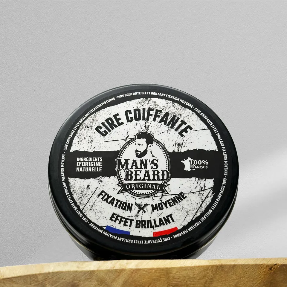 man-s-beard-cire-coiffante-fixation-moyenne-90-ml-brillant image 1